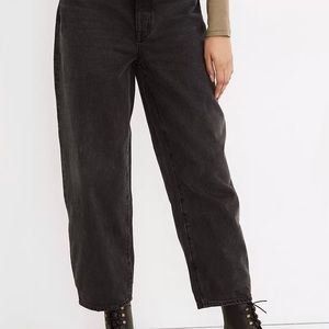 Madewell balloon jeans black 28